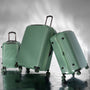 Traversed 21" Hardside Carry-On 8 Wheel Expandable Spinner (Hedge Green)