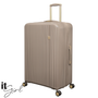 CLOSEOUT - Luxuriant 31" Hardside Checked 8 Wheel Expandable Spinner (Vintage Grey)