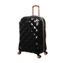 St. Tropez Trois Hardside 3pc 8 Wheel Expandable Spinner Set (Black)