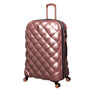 St. Tropez Trois Hardside 3pc 8 Wheel Expandable Spinner Set (Metallic Rose Gold)