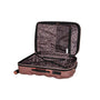 St. Tropez Trois Hardside 3pc 8 Wheel Expandable Spinner Set (Metallic Rose Gold)