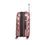 St. Tropez Trois Hardside 3pc 8 Wheel Expandable Spinner Set (Metallic Rose Gold)