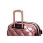 St. Tropez Trois Hardside 3pc 8 Wheel Expandable Spinner Set (Metallic Rose Gold)