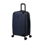 Lineal 3 Piece Hardside 8 Wheel Expandable Spinner Set (Dress Blues)