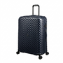 Glitzy 3 Piece Hardside 8 Wheel Expandable Spinner Set (Blueberry)