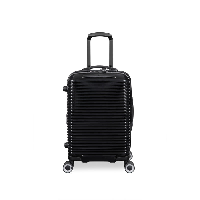 Traversed 21" Hardside Carry-On 8 Wheel Expandable Spinner (Black)