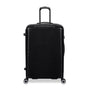 Traversed 28" Hardside Checked 8 Wheel Expandable Spinner (Black)