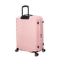Traversed 3 Piece Hardside 8 Wheel Expandable Spinner Set (Metallic Rose Gold)