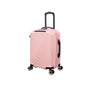 Traversed 3 Piece Hardside 8 Wheel Expandable Spinner Set (Metallic Rose Gold)