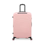 Traversed 3 Piece Hardside 8 Wheel Expandable Spinner Set (Metallic Rose Gold)