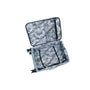 BRITBAG Ashdon 32" Softside Checked 8 Wheel Spinner (Light Blue)