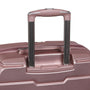 Prosperous Metallic 32" Hardside Checked 8 Wheel Expandable Spinner (Metallic Pink)