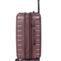 Prosperous Metallic 28" Hardside Checked 8 Wheel Expandable Spinner (Metallic Pink)