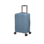 Luxuriant 21" Hardside Carry-On 8 Wheel Expandable Spinner (Blue Fog)