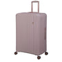 Luxuriant 3 Piece Hardside 8 Wheel Expandable Spinner Set (Prada Pink)