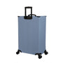 MaXpace 3 Pc Softside UltraLight Spinner Set (Placid Blue)
