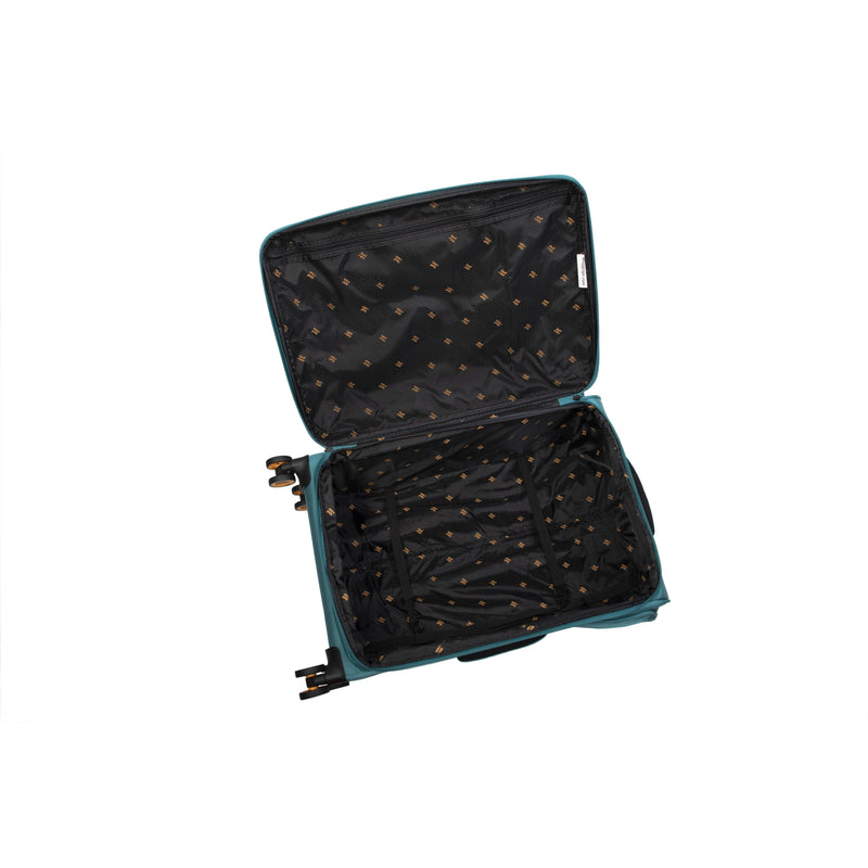 Simultaneous 27" Softside Checked 8 Wheel Expandable Spinner (Harbour Blue)