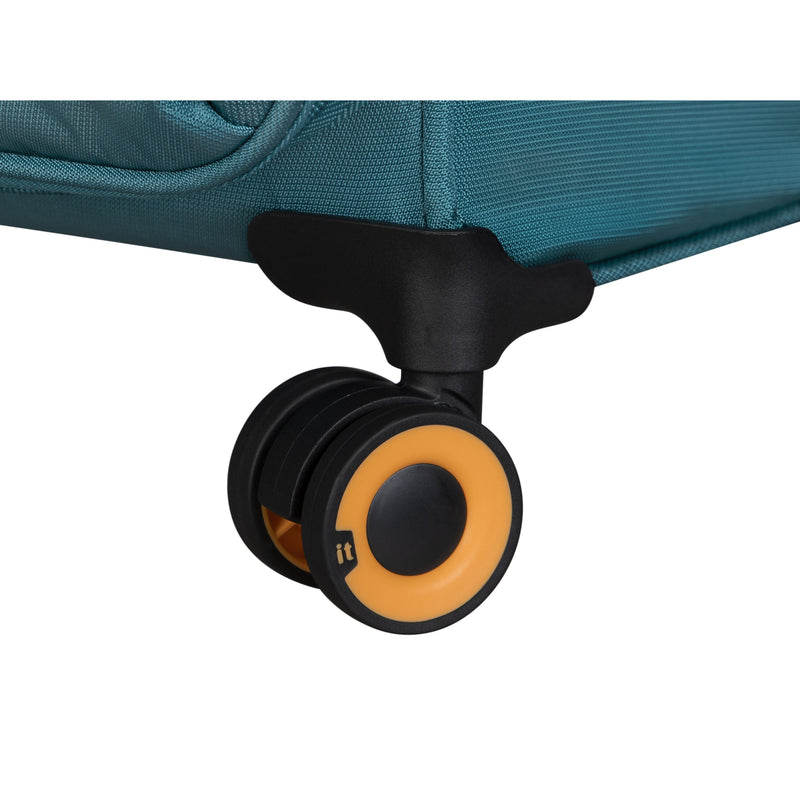 Simultaneous 27" Softside Checked 8 Wheel Expandable Spinner (Harbour Blue)