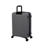 Legion 32" Hardside Checked 8 Wheel Expandable Spinner w/ TSA Lock (Silver)