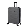 Legion 28" Hardside Checked 8 Wheel Expandable Spinner w/ TSA Lock (Silver)
