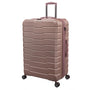 Prosperous 32" Hardside Checked 8 Wheel Expandable Spinner (Cameo Blush)