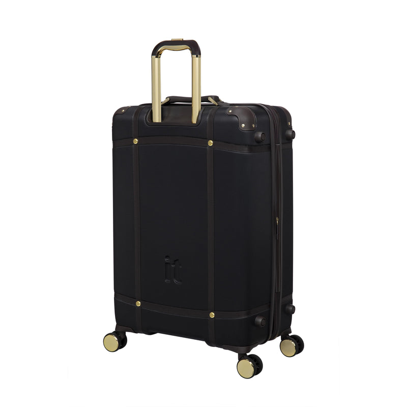 Superiority 32" Hardside Checked 8 Wheel Expandable Spinner (Black)