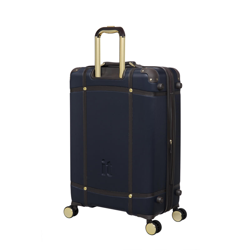 Superiority 32" Hardside Checked 8 Wheel Expandable Spinner (Blueberry)