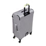 Circulator 32" Softside Checked 8 Wheel Expandable Spinner (Elephant Skin)