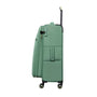 Circulator 3 Piece Softside 8 Wheel Expandable Spinner Luggage Set (Hedge Green)