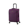Circulator 3 Piece Softside 8 Wheel Expandable Spinner Luggage Set (Italian Plum)