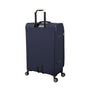Circulator 32" Softside Checked 8 Wheel Expandable Spinner (Maritime Blue)