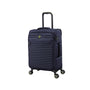 Circulator 22" Softside Carry-On 8 Wheel Expandable Spinner (Maritime Blue)