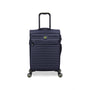 Circulator 3 Piece Softside 8 Wheel Expandable Spinner Luggage Set (Maritime Blue)