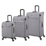 Circulator 3 Piece Softside 8 Wheel Expandable Spinner Luggage Set (Elephant Skin)