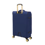 Glimmering 3 Piece Softside 8 Wheel Spinner Luggage Set (Ocean Cavern)