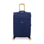 Glimmering 3 Piece Softside 8 Wheel Spinner Luggage Set (Ocean Cavern)