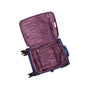 Glimmering 3 Piece Softside 8 Wheel Spinner Luggage Set (Ocean Cavern)