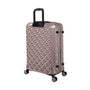 Florita 28" Hardside Checked 8 Wheel Expandable Spinner (Champagne Pink)