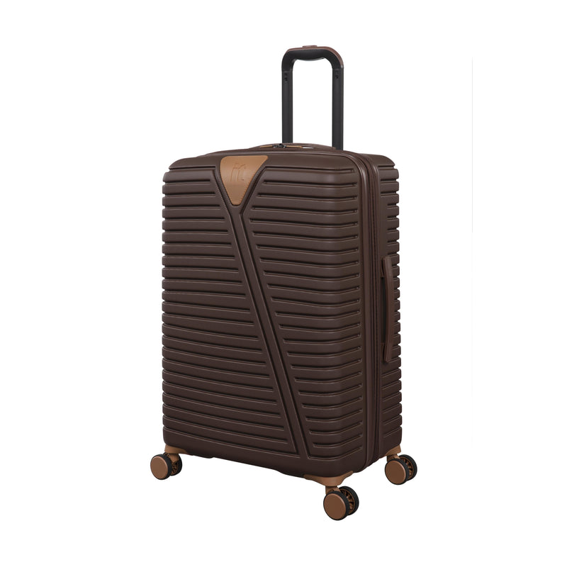 Strandline 28" Hardside Checked 8 Wheel Expandable Spinner (Cappuccino)