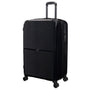 Optical 32" Hardside Checked 8 Wheel Expandable Spinner (Black)