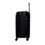 Optical 28" Hardside Checked 8 Wheel Expandable Spinner (Black)