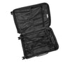 BRITBAG Cherokee II 3 Piece Hardside 8 Wheel Expandable Spinner Set (Dark Grey)