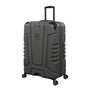 BRITBAG Cherokee II 3 Piece Hardside 8 Wheel Expandable Spinner Set (Dark Grey)