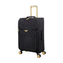 Flourished 27" Softside Checked 8 Wheel Spinner (Black)
