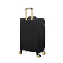 Flourished 22" Softside Carry-On 8 Wheel Spinner (Black)