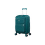 Continuous 4 Piece Hardside Expandable 8 Wheel Spinner Luggage Set with Soft-Pocket Carry-On (Deep Teal)