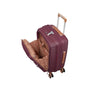 Continuous 4 Piece Hardside Expandable 8 Wheel Spinner Luggage Set with Soft-Pocket Carry-On (French Port)