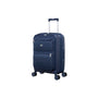 Continuous 4 Piece Hardside Expandable 8 Wheel Spinner Luggage Set with Soft-Pocket Carry-On (Outer Space)