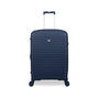 Continuous 4 Piece Hardside Expandable 8 Wheel Spinner Luggage Set with Soft-Pocket Carry-On (Outer Space)