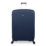 Continuous 4 Piece Hardside Expandable 8 Wheel Spinner Luggage Set with Soft-Pocket Carry-On (Outer Space)